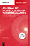 JOURNAL OF NON-EQUILIBRIUM THERMODYNAMICS雜志封面